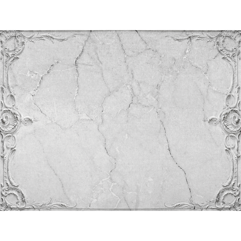 Broken Ceiling Grey Random Papers Mural by Coordonné