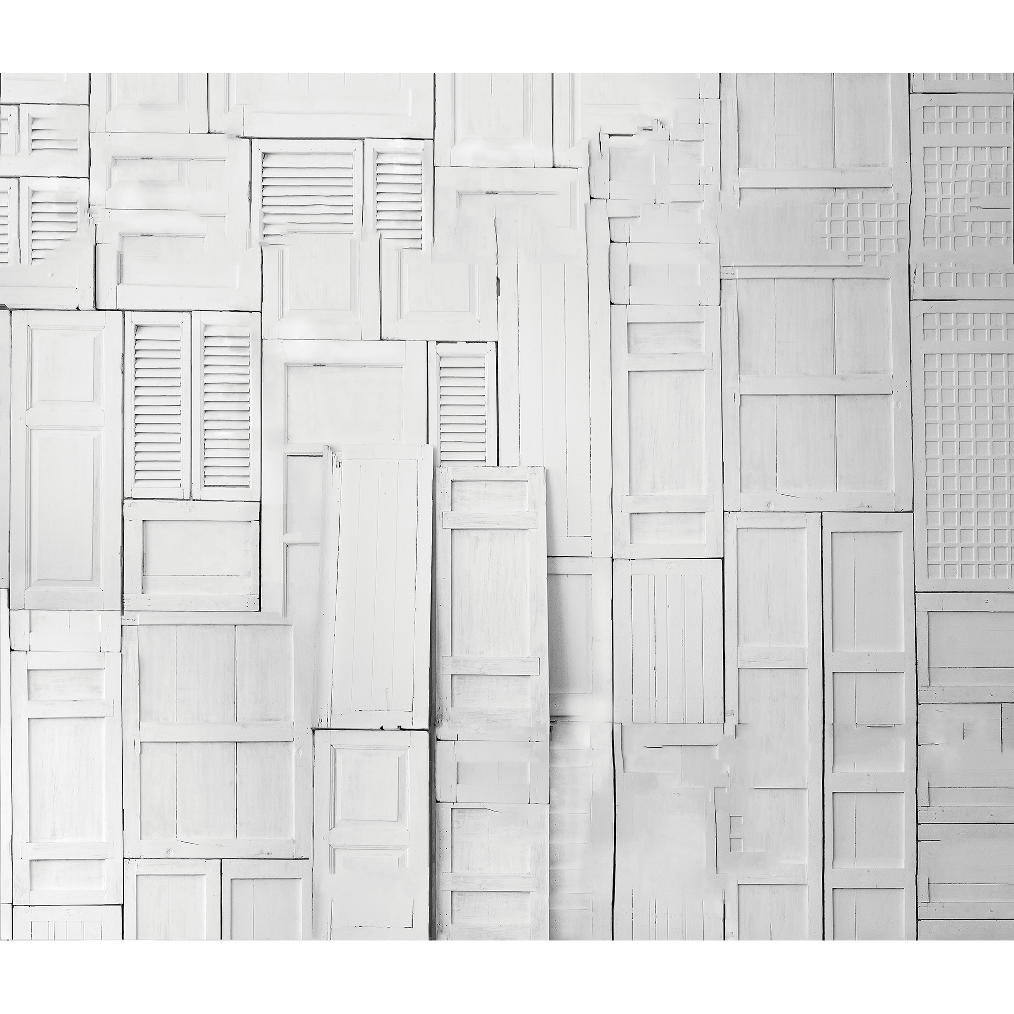 Doors Wall  Random Papers Mural by Coordonné
