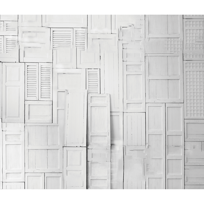 Doors Wall  Random Papers Mural by Coordonné