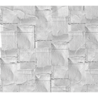 Newspaper Pieces Grey Random Papers Mural by Coordonné