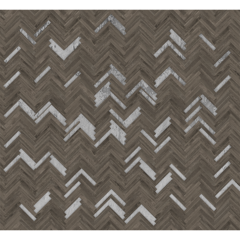 Parquet  Random Papers Mural by Coordonné