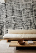 6500803 Sacking White Random Papers Mural by Coordonné
