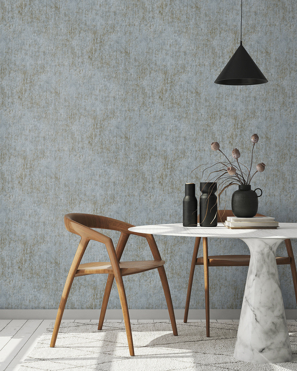 65011 Bark Grey Green Feel Wallpaper By Hohenberger