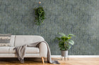 65013 Bark Feel Dark Blue Wallpaper By Hohenberger