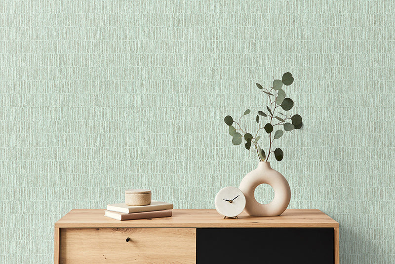 65025 Bamboo Blue Green Feel Wallpaper By Hohenberger