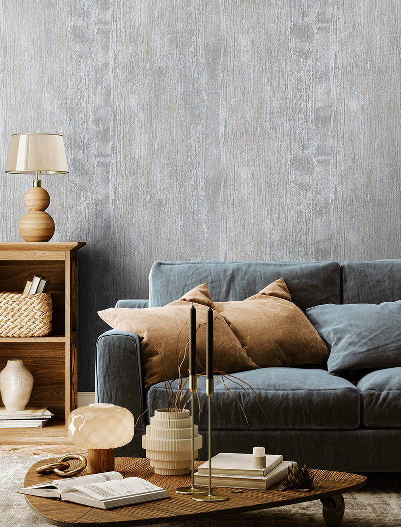 65033 Wooden Cloudy Grey Feel Wallpaper By Hohenberger