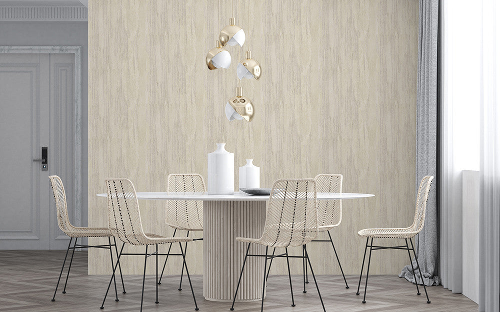 65035 Wooden Beige Feel Wallpaper By Hohenberger