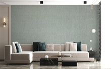 65048 Curtain Blue Green Feel Wallpaper By Hohenberger