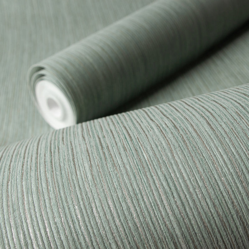 65048 Curtain Blue Green Feel Wallpaper By Hohenberger