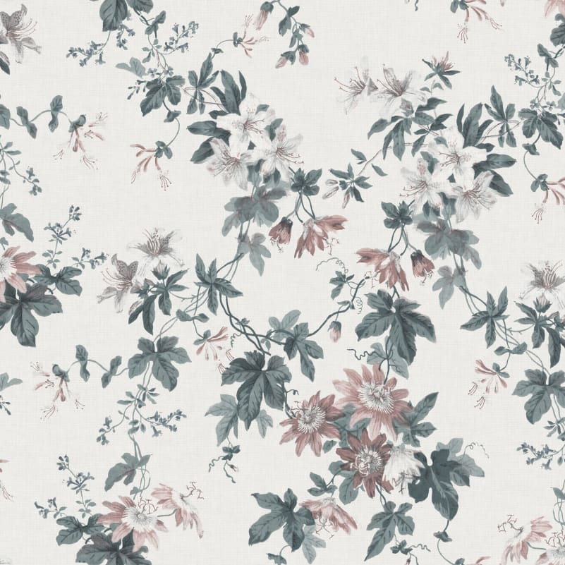 651-11 Powder White Sandra Sandberg Edition Mural by Sandberg