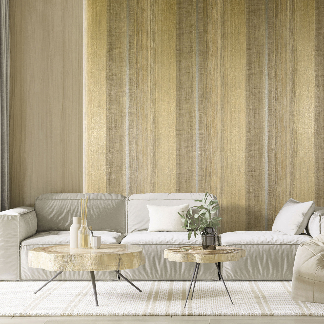 65194 Chiffon Precious Wallpaper By Galerie
