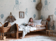 652-36 Ocean Blue Alice Sandberg Edition Mural by Sandberg
