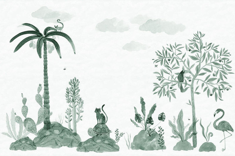 653-58 Jade Wilton Sandberg Edition Mural by Sandberg