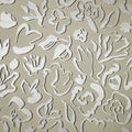 Fiore Salt Nutmeg Wallpaper By Hohenberger