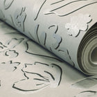 65332 Fiore Salt Allspice Wallpaper By Hohenberger