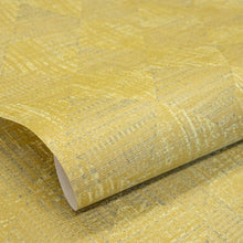 65342 Raffia Pepper Mustard Wallpaper By Hohenberger Galerie