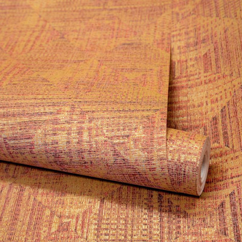 65345 Raffia Pepper Curcuma Wallpaper By Hohenberger