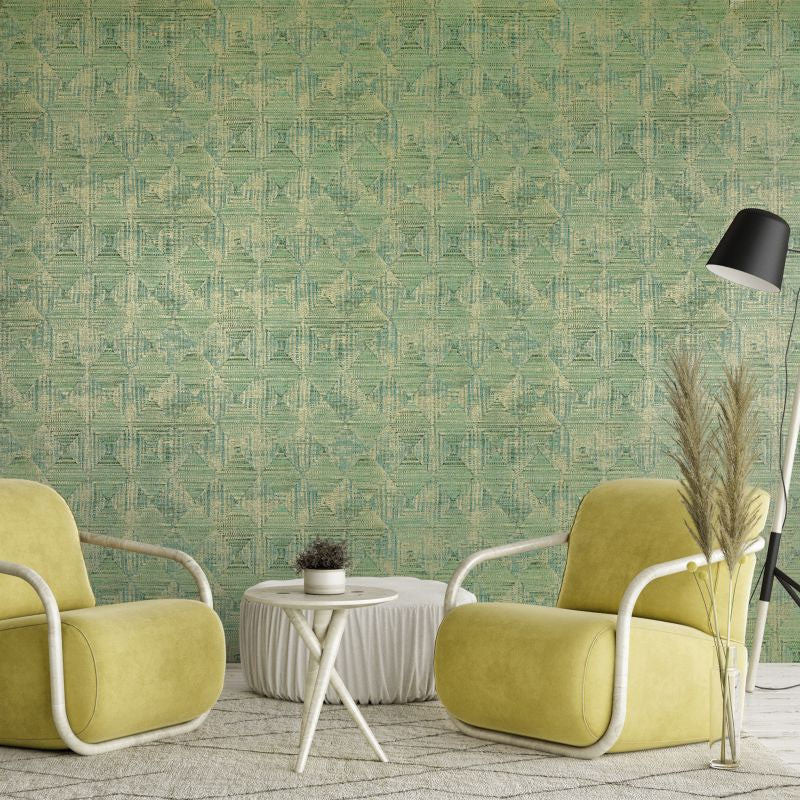 65348 Raffia Pepper Spirulina Wallpaper By Hohenberger