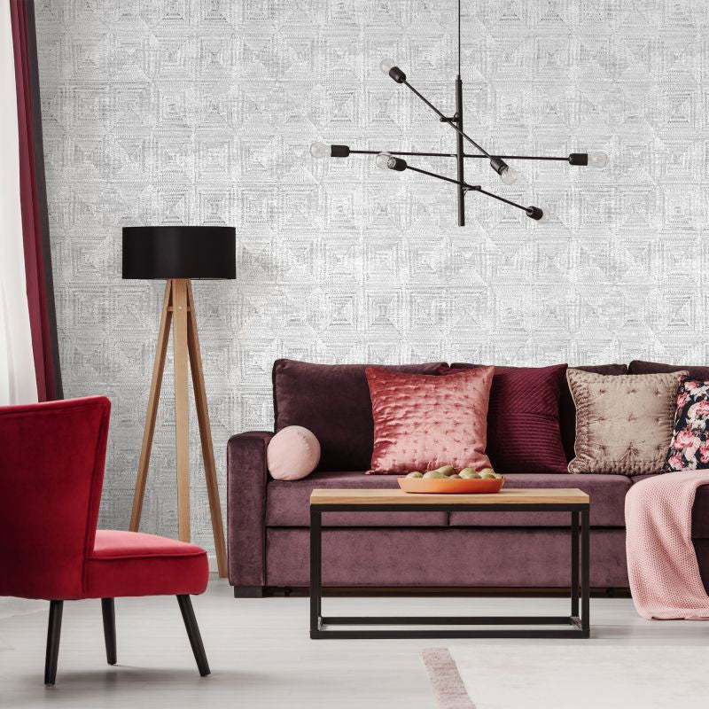 65349 Raffia Pepper Sea Salt Wallpaper By Hohenberger Galerie