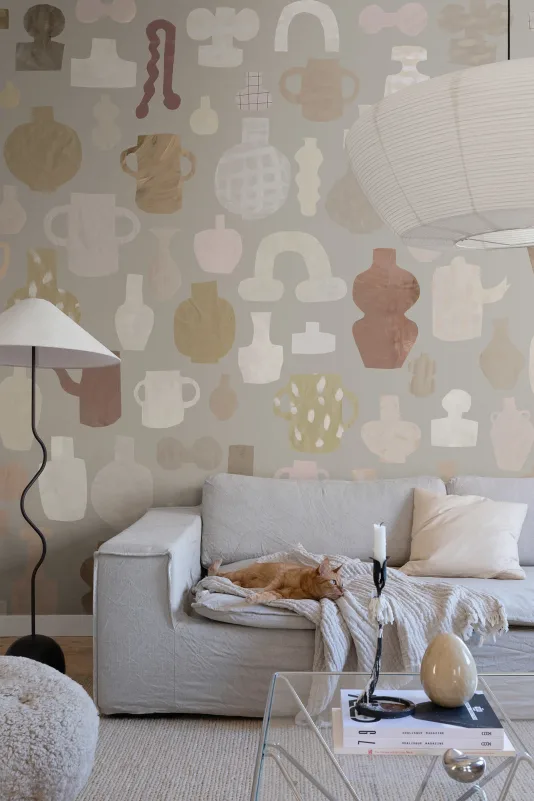 654-21 Clay Emilia Ilke Sandberg Edition Mural by Sandberg