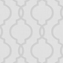 65490 Laticia Silver Trellis Wallpaper By Holden DŽcor