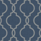 65493 Laticia Navy Trellis Wallpaper By Holden DŽcor