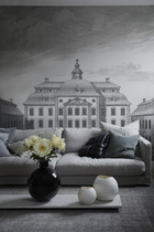 657-31 Graphite Lofstad Slott Sandberg Edition Mural by Sandberg