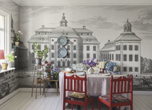 657-31 Graphite Lofstad Slott Sandberg Edition Mural by Sandberg