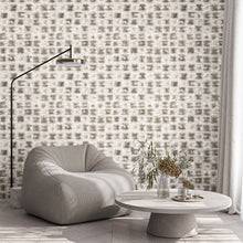 65767 Felino Dark Linen Cerra Wallpaper by Galerie - Room