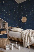 659-96 Petrol Starry Sky Sandberg Edition Mural by Sandberg