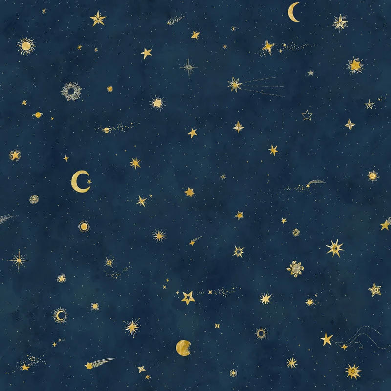 659-96 Petrol Starry Sky Sandberg Edition Mural by Sandberg