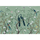 Edo Mint Random Chinoiseries II Mural by Coordonné (400x280cm)