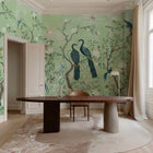 Edo Mint Random Chinoiseries II Mural by Coordonné (400x280cm)
