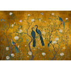 Edo Gold Random Chinoiseries II Mural by Coordonné (400x280cm)