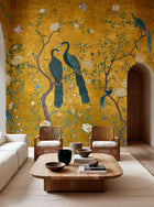 Edo Gold Random Chinoiseries II Mural by Coordonné (400x280cm)