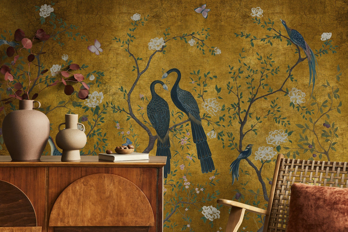 6600091 Edo Gold Mural by Coordonné (400x280cm)