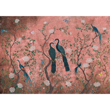 Edo Pink Random Chinoiseries II Mural by Coordonné (400x280cm)