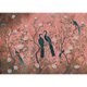 Edo Pink Random Chinoiseries II Mural by Coordonné (400x280cm)