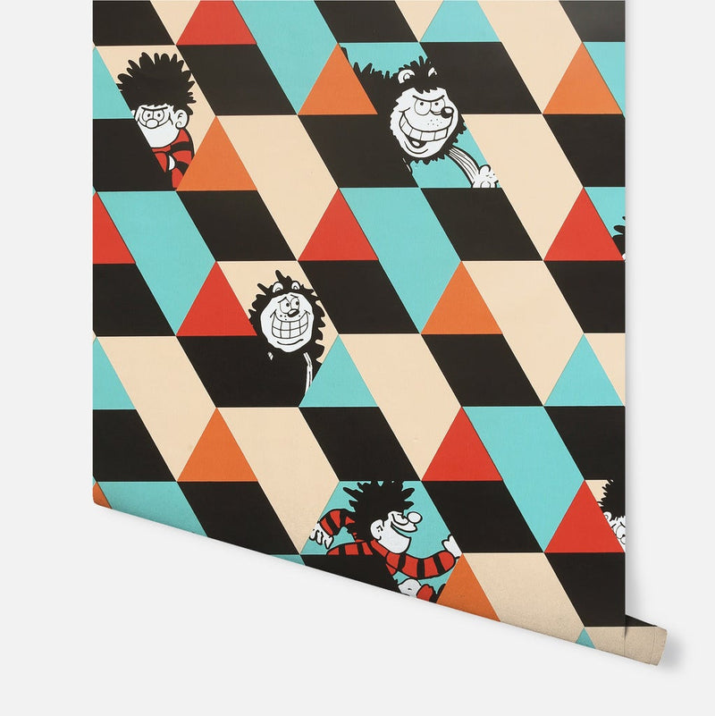 662402 Ryan's World Beano Colour Block Wallpaper by Arthouse