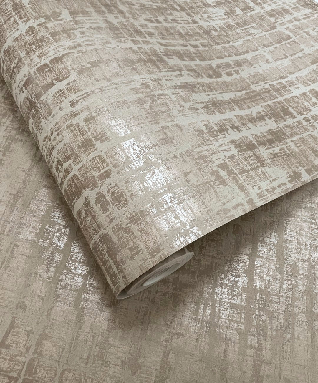 66252 Newton Taupe Wallpaper by Holden Decor