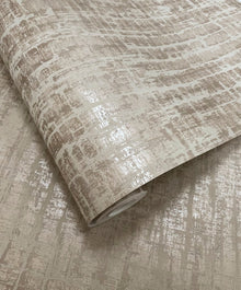 66252 Newton Taupe Wallpaper by Holden Decor