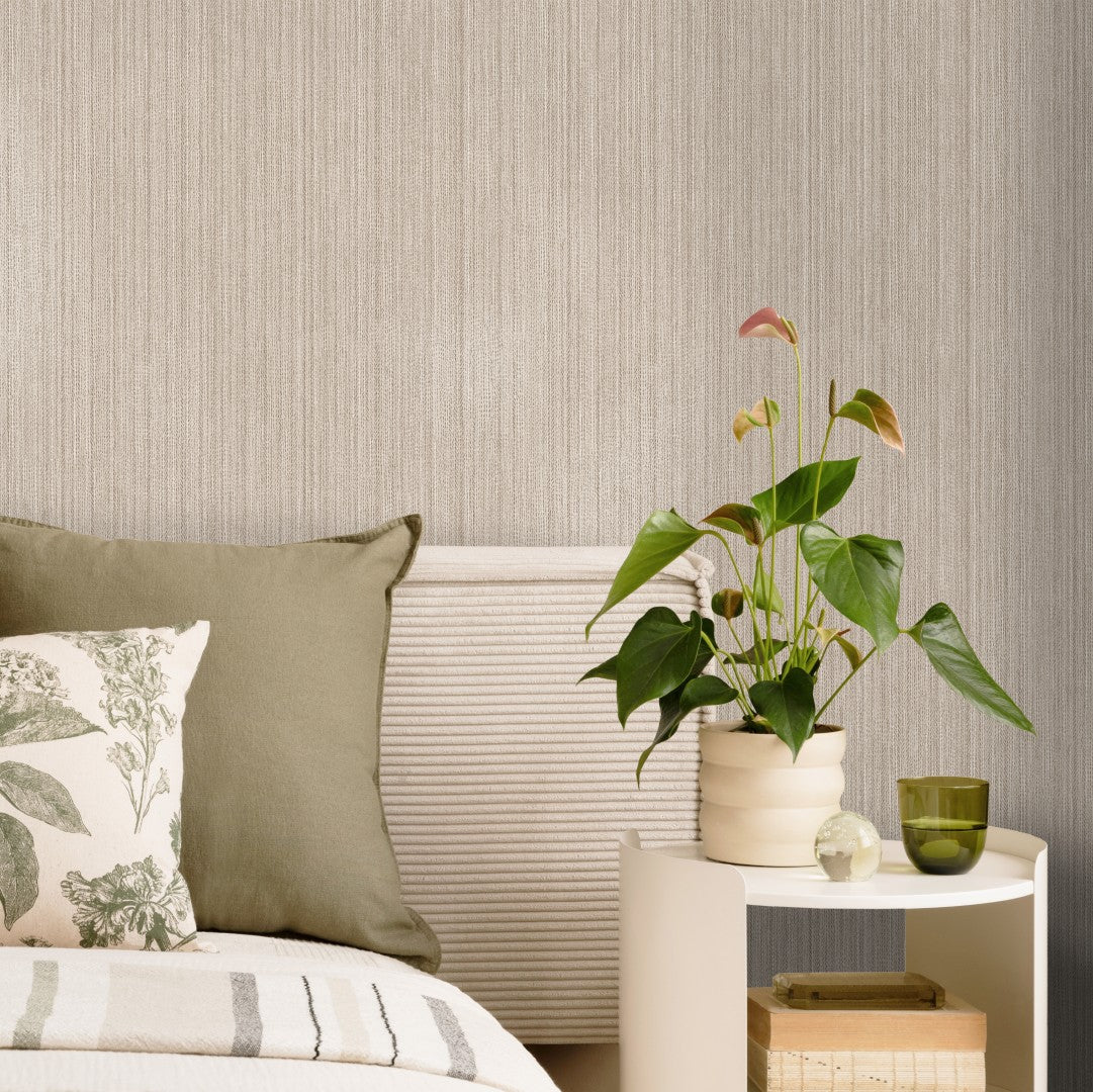 66273 Kilim Mink Wallpaper by Holden Decor