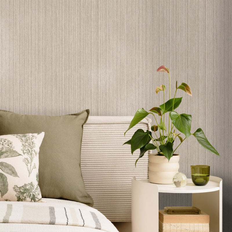 66273 Kilim Mink Wallpaper by Holden Decor
