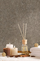66281 Boa Taupe Wallpaper by Holden Decor