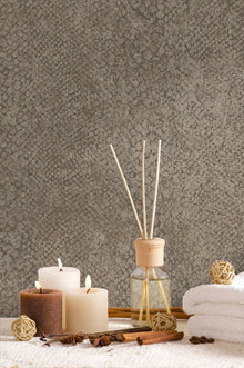 66281 Boa Taupe Wallpaper by Holden Decor
