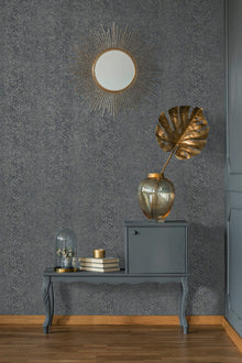 66282 Boa Navy Wallpaper by Holden Decor