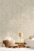 66283 Boa Cream Wallpaper by Holden Decor