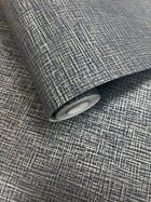 66291 Brocade Navy Wallpaper by Holden Decor