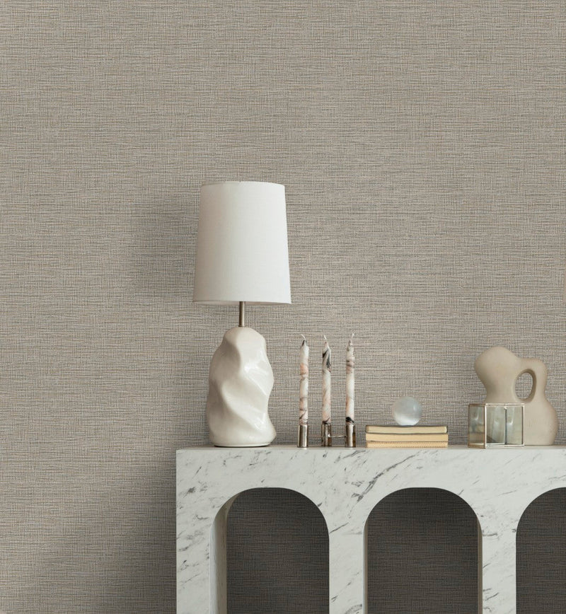 66293 Brocade Taupe Wallpaper by Holden Decor