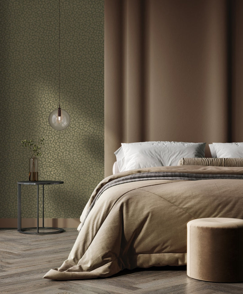 66303 Sunda Green Wallpaper by Holden Decor
